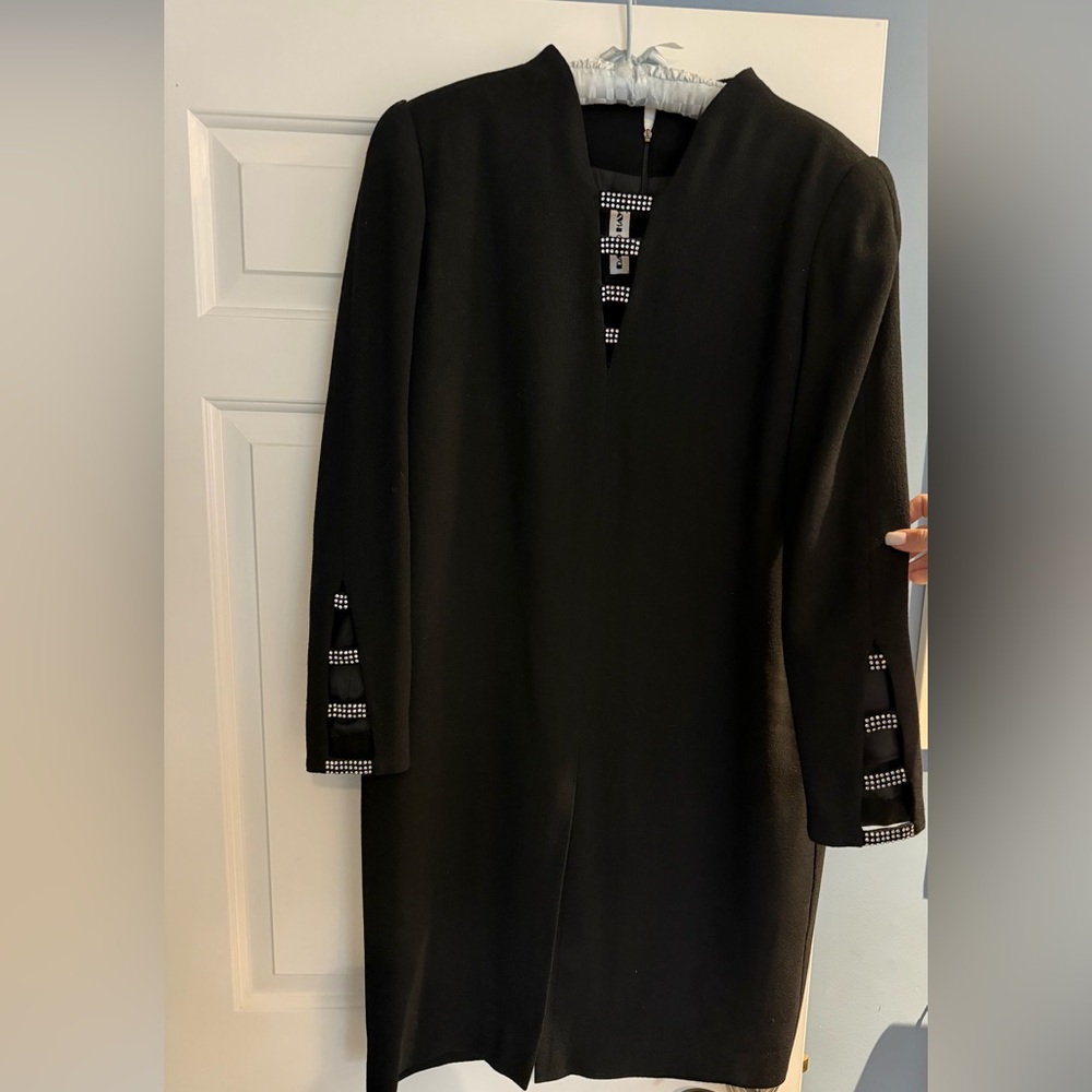 David Hayes Elegant Black Dress